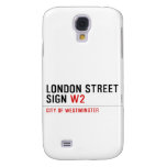 LONDON STREET SIGN  Samsung Galaxy S4 Cases