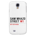 Sam Mhazo Street  Samsung Galaxy S4 Cases