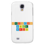 Periodic
 Table
 Write  Samsung Galaxy S4 Cases
