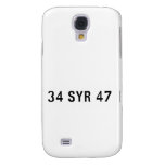 34 SYR 47  Samsung Galaxy S4 Cases