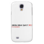 LONDRA SOKAK İŞARETİ  Samsung Galaxy S4 Cases