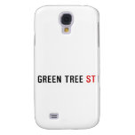 Green Tree  Samsung Galaxy S4 Cases