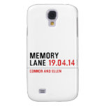 MEMORY LANE  Samsung Galaxy S4 Cases