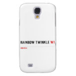 rainbow twinkle  Samsung Galaxy S4 Cases