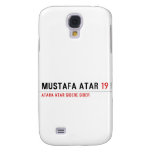 MUSTAFA ATAR  Samsung Galaxy S4 Cases