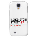 Ildiko Gyori Street  Samsung Galaxy S4 Cases