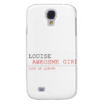 louise   Samsung Galaxy S4 Cases