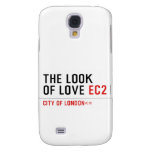 the look of love  Samsung Galaxy S4 Cases