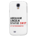 abraham lincoln statue  Samsung Galaxy S4 Cases