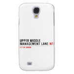 Upper Middle Management Lane  Samsung Galaxy S4 Cases