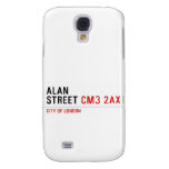 Alan  Street  Samsung Galaxy S4 Cases
