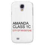 AMANDA class 1C  Samsung Galaxy S4 Cases
