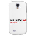 Jake is mean  Samsung Galaxy S4 Cases