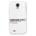 SANDERSON STREET  Samsung Galaxy S4 Cases