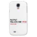 Patpat 906 ave nw  Samsung Galaxy S4 Cases