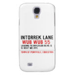 Intorrek Lane   Samsung Galaxy S4 Cases
