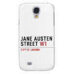 Jane Austen Street  Samsung Galaxy S4 Cases