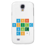 What
 would
 Walt
 Do?  Samsung Galaxy S4 Cases