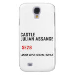 CASTLE  JULIAN ASSANGE    Samsung Galaxy S4 Cases