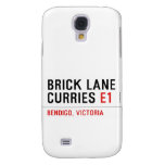 brick lane  curries  Samsung Galaxy S4 Cases