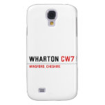 Wharton  Samsung Galaxy S4 Cases
