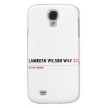 Lamborn Wilson Way  Samsung Galaxy S4 Cases