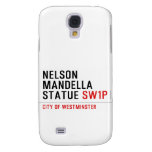 nelson mandella statue  Samsung Galaxy S4 Cases
