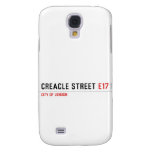 Creacle street  Samsung Galaxy S4 Cases