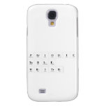 Periodic
 Table
 Writer  Samsung Galaxy S4 Cases
