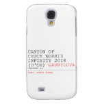 Canyon of chuck norris INFinity 2018 (D'oh)  Samsung Galaxy S4 Cases