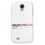Simpkins Street  Samsung Galaxy S4 Cases