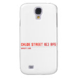 chloe Street  Samsung Galaxy S4 Cases