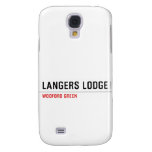 LANGERS LODGE  Samsung Galaxy S4 Cases