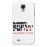 HARRODS DEPARTMENT STORE  Samsung Galaxy S4 Cases