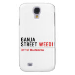 Ganja Street  Samsung Galaxy S4 Cases