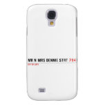 Mr n Mrs Dennie strt  Samsung Galaxy S4 Cases