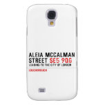 Aleia Mccalman Street  Samsung Galaxy S4 Cases