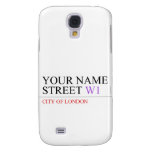 Your Name Street  Samsung Galaxy S4 Cases