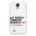 raf bomber command memorial  Samsung Galaxy S4 Cases