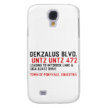 DekZalus Blvd.   Samsung Galaxy S4 Cases