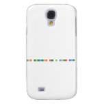 What elements are in your name? 
   Samsung Galaxy S4 Cases