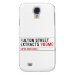 Fulton street Extracts  Samsung Galaxy S4 Cases