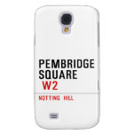 PEMBRIDGE  SQUARE    Samsung Galaxy S4 Cases