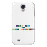 keep calm 
 and 
 love chemistry  Samsung Galaxy S4 Cases