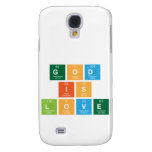 God
 is
 love  Samsung Galaxy S4 Cases