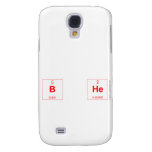 B He  Samsung Galaxy S4 Cases