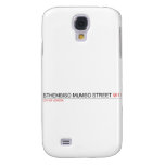 Sthembiso mumbo street  Samsung Galaxy S4 Cases