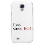 fleet  street  Samsung Galaxy S4 Cases