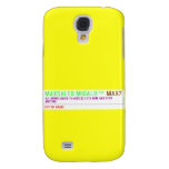 MAXSALTO MIGAL®™  Samsung Galaxy S4 Cases