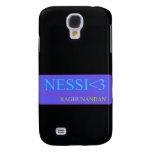nessi<3  Samsung Galaxy S4 Cases